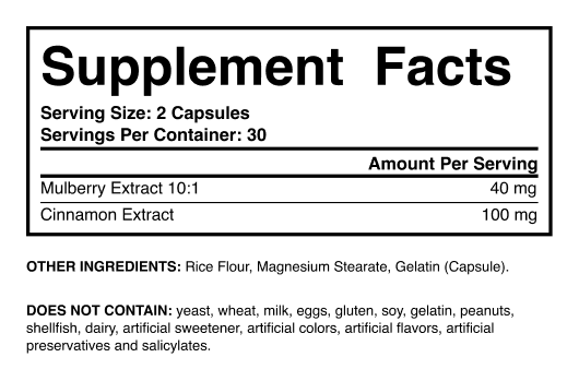 BioGlycoFlow ingredients